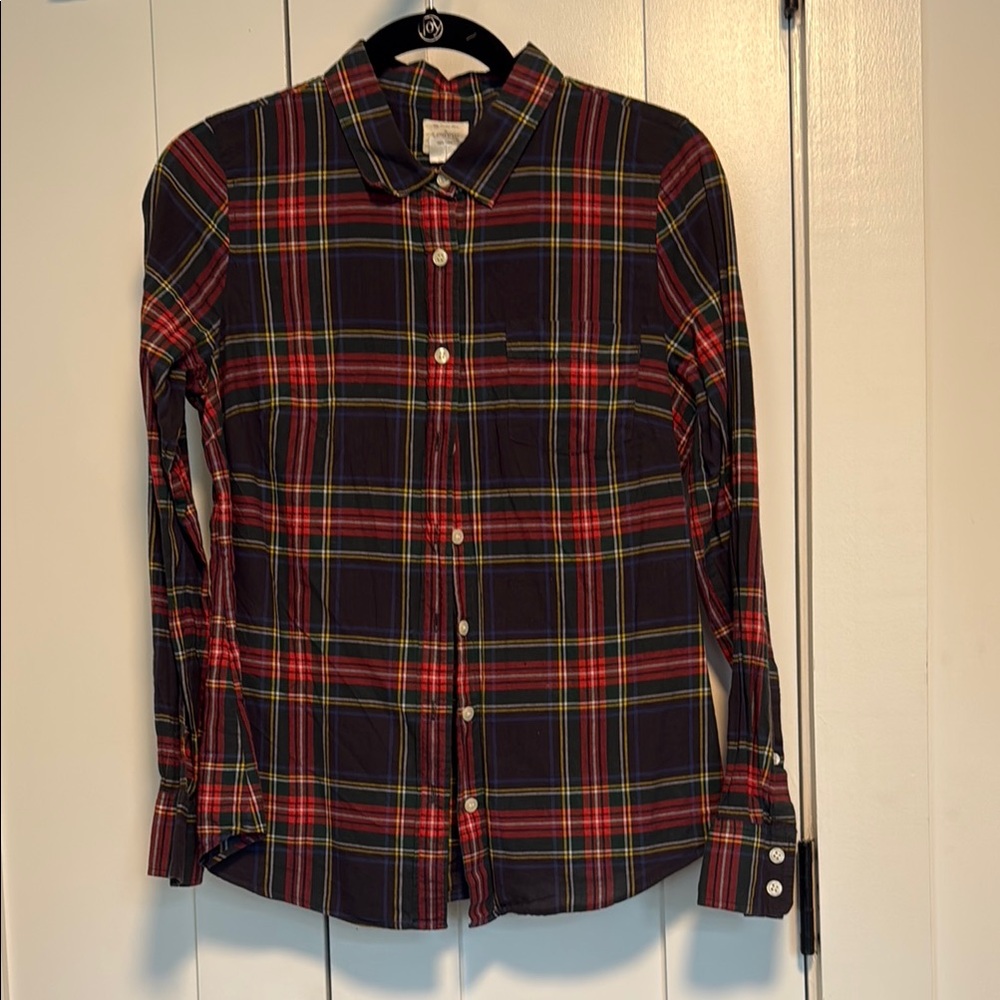 J. Crew Plaid Women’s Shirt